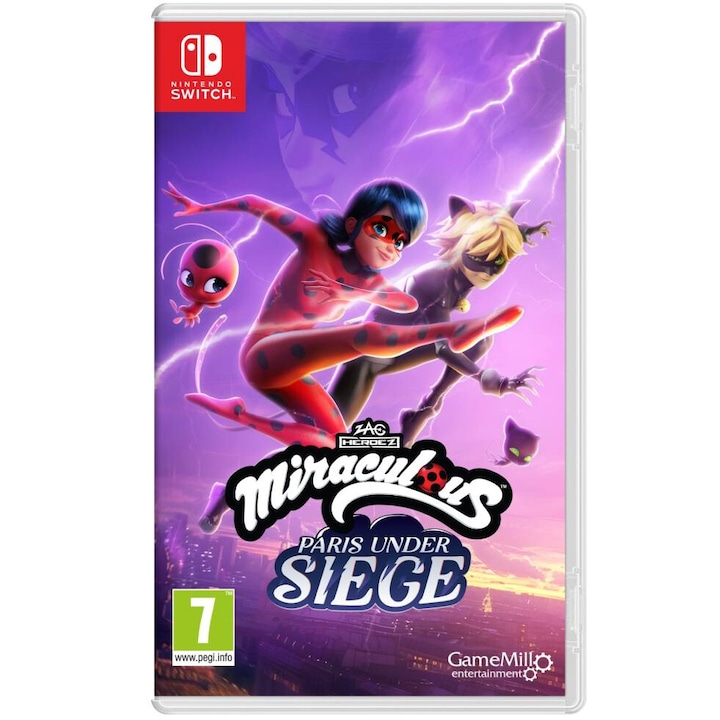 Joc Miraculous Paris Under Siege Pentru Nintendo Switch