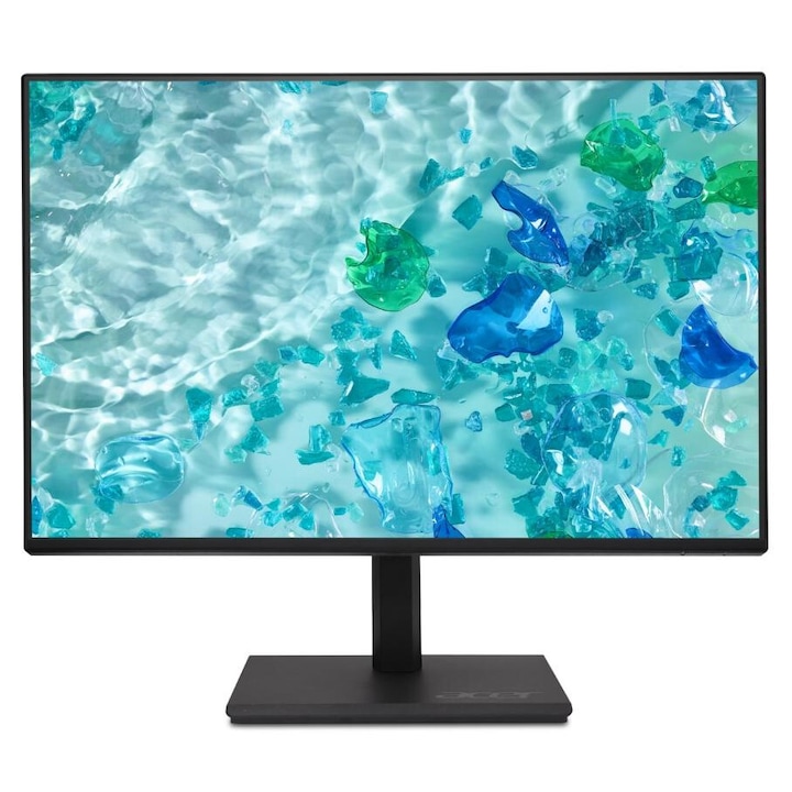 Monitor IPS LED Acer 24" B247WE5b, WUXGA 1920 x 1200, VGA, HDMI, DisplayPort, Pivot, hangszórók, 100 Hz, 4 ms fekete