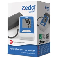Tensiometru de Brat Zedd Easy, Memorie 90 Masuratori, Detectie Aritmie, Carcasa de Protectie Inclusa