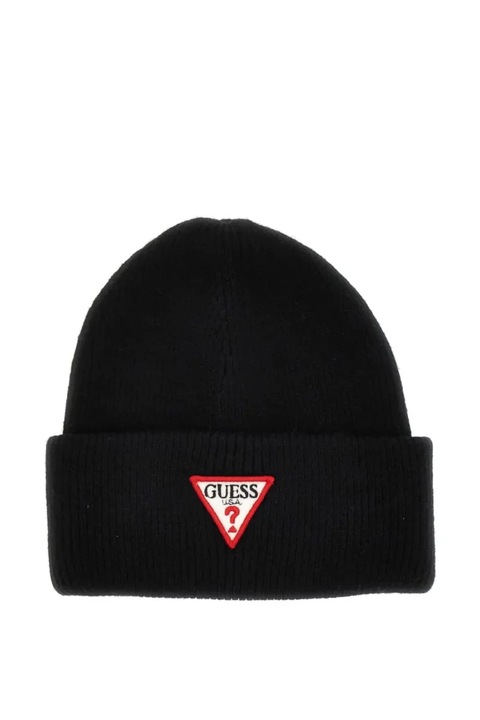 Мъжка шапка, Guess Jeans, черен, Вискоза/Полиестер/Полиамид