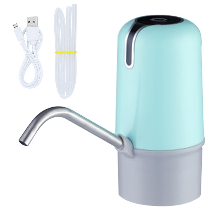 Pompa electrica de apa, AMRINUGL, USB, 13x7.5cm, verde