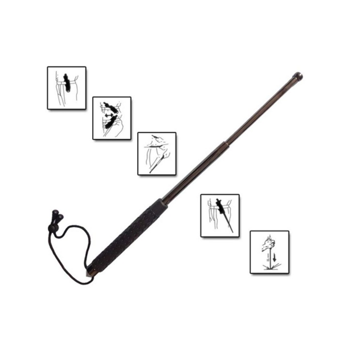 Husa protectie articole sportive Alpin, 17", 20x47.5cm, din otel si PVC, greutate 495g