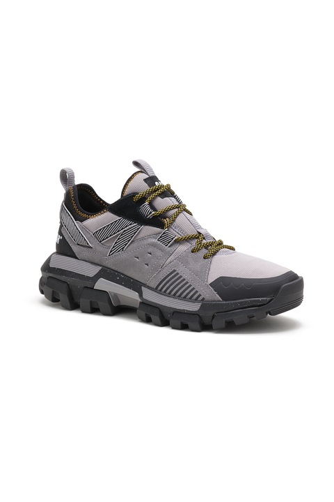 CAT, Pantofi sport cu garnituri de piele intoarsa, Violet prafuit