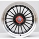 Set 4 jante aliaj PDW, 7307, 17x8 inch, 5x120, ET20, MB - lustruit + negru