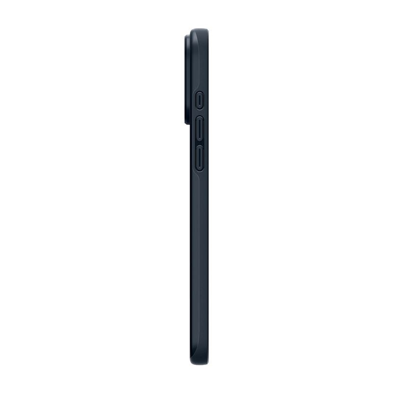 Husa slim Spigen Thin Fit MagSafe compatibila cu iPhone 16 Pro Metal Slate