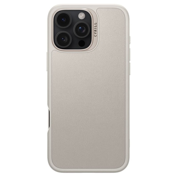 Калъф Spigen Kajuk MagSafe, съвместим с iPhone 16 Pro Cream