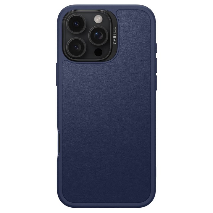 Калъф Spigen Kajuk MagSafe, съвместим с iPhone 16 Pro Navy Blue