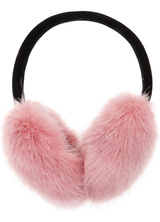 AMRINUGL állítható téli sapka, fekete és rózsaszín, 15 cm átmérőjű, nőknek és gyerekeknek