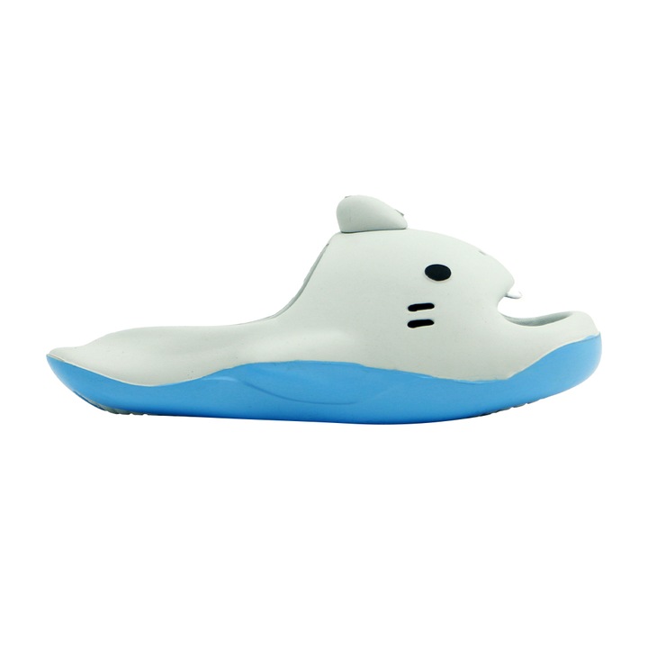 Весели пантофи Shark HE-6128grey 111161, Сив