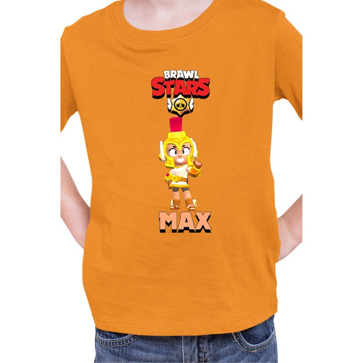 Gyerek póló Brawl Stars Tralala Max 2, Narancssárga