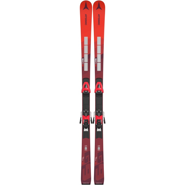 Schiuri Atomic NYI Redster G9 FIS cu legaturi 7C pentru copii, 159cm, rosu
