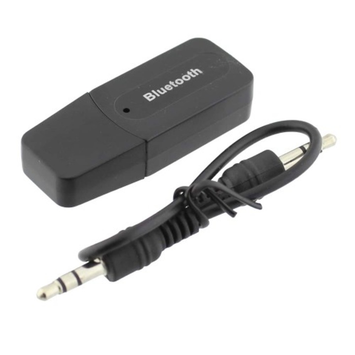 Adaptor Bluetooth, USB, cu cablu jack, auxiliar, 196642