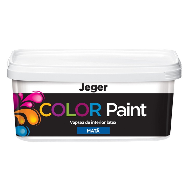 Боя Jeger, 1 L, P0139, матов външен вид, кафява