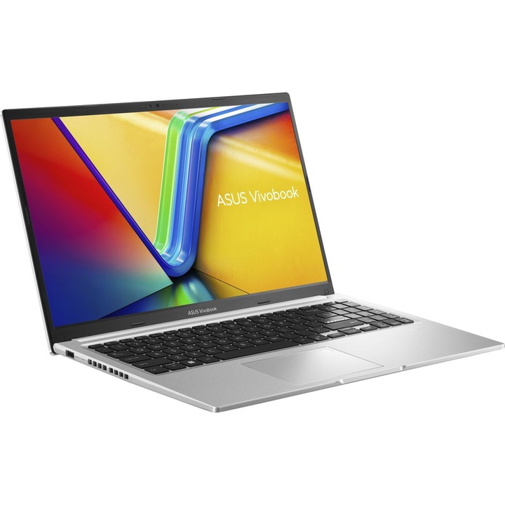 Asus M1502YA-NJ383 Cool Silver 15 "6", AMD Ryzen 5-7430U, 8GB, DDR4, SSD 512GB, LED, Матов дисплей, 1920x1080, No OS, AUDIO, AMD Radeon Graphics, WLAN, Bluetooth, 1xUSB, 2xUSB 3.2, 1xUSB Тип-C, 1,7 кг, УЕБ КАМЕРА, HDMI, SSD, сребрист, 3 клетки, подсветка