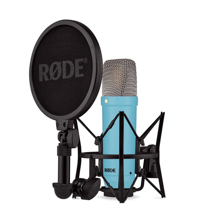 Microfon Rode NT1 Signature Blue, XLR, 20Hz-20kHz