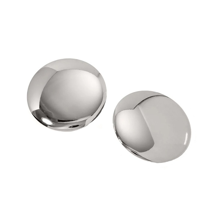 Cercei Geometrici 5943A, Sic Moda, Argintiu