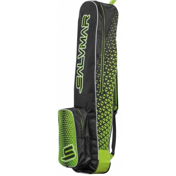 Sac pentru aripioare Salvimar, negru-verde acid, 10x15x25x115cm