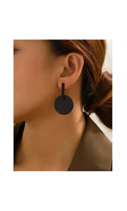 Inovius - Cercei Negri Rotunzi