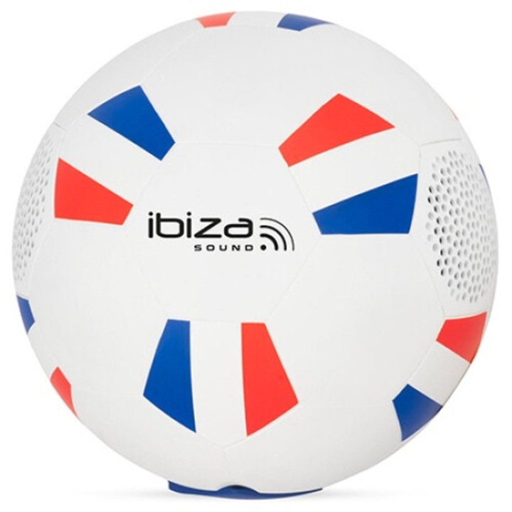 Boxa portabila Ibiza minge, 30W, Bluetooth, USB, AUX, TWS
