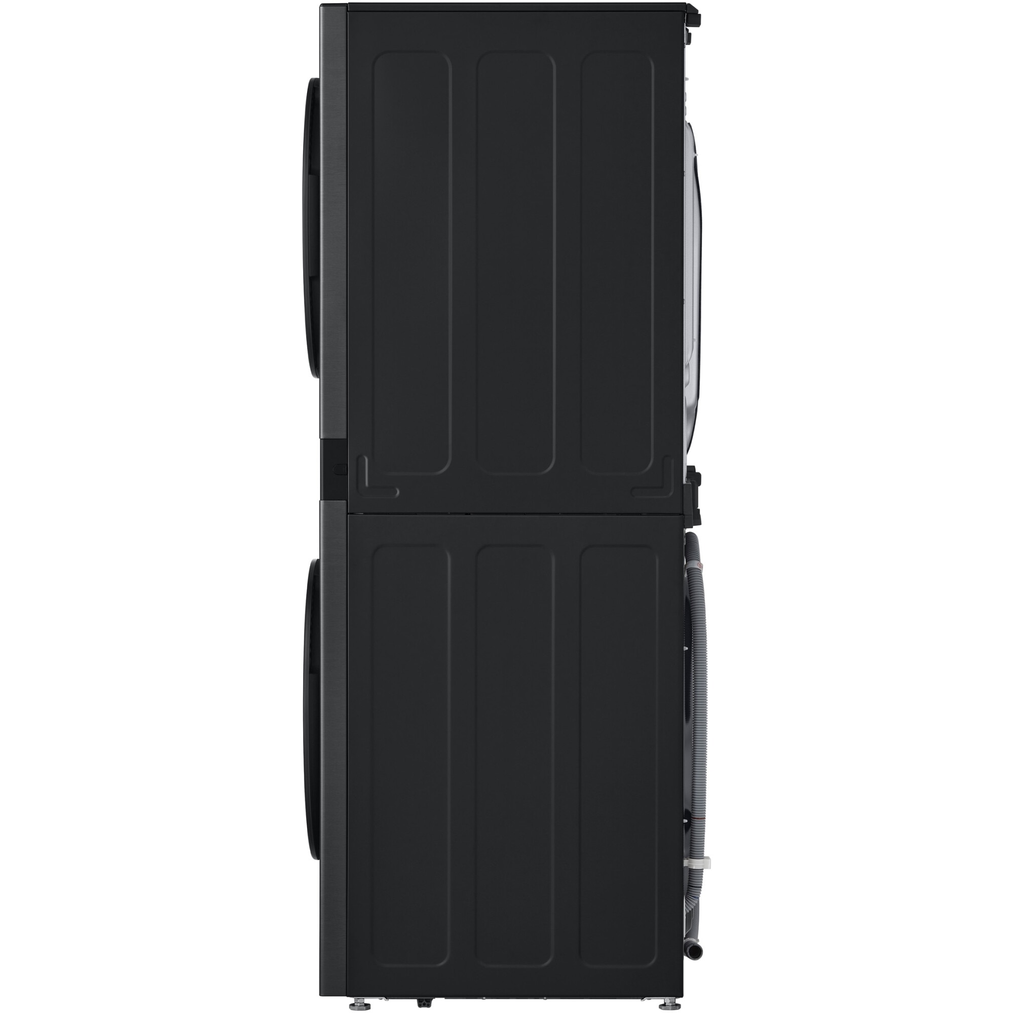 Masina de spalat rufe cu uscator LG WT1210BBF, Spalare 12 kg, Uscare 10 kg, 1400 RPM, Steam, TurboWash 360, Clasa A/C, Negru/Negru