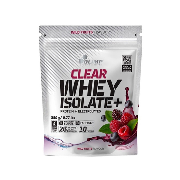 Clear Whey Isolate+ Protein, Olimp, Wild Fruit, 350гр