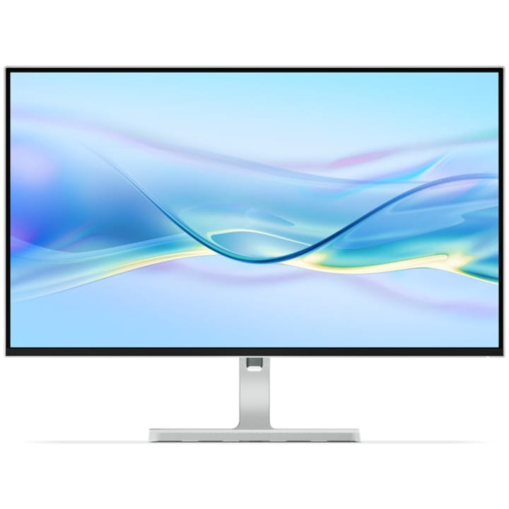 Lenovo L27h-4A IPS LED monitor, 27", QHD (2560x1440), 100 Hz, 1 ms, hangszórók 3W x 2, USB-C dokkoló, USB-elosztó, 2x HDMI, USB Type-C, Display Port, Pivot, Cloud Gray