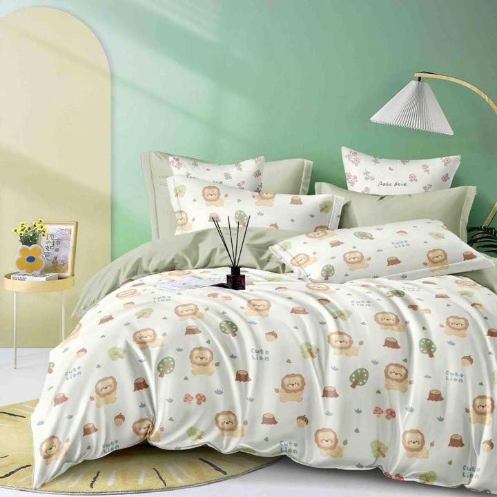 Ágyneműhuzat 1 személyre, LX0182 modell, Finet, 4 darab