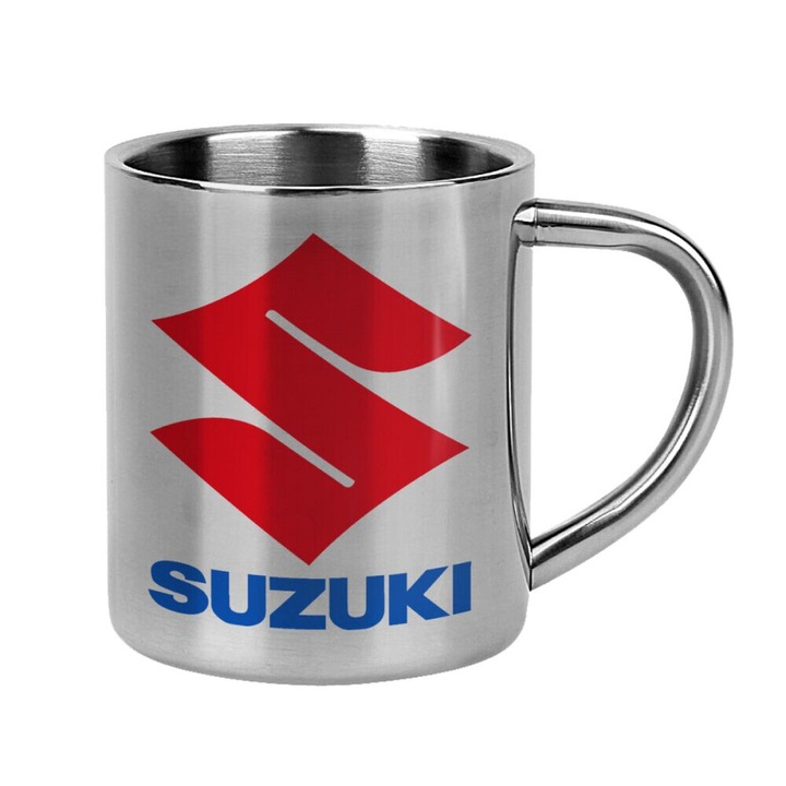 Cana din inox cu perete dublu 300ml, pentru bauturi calde si reci