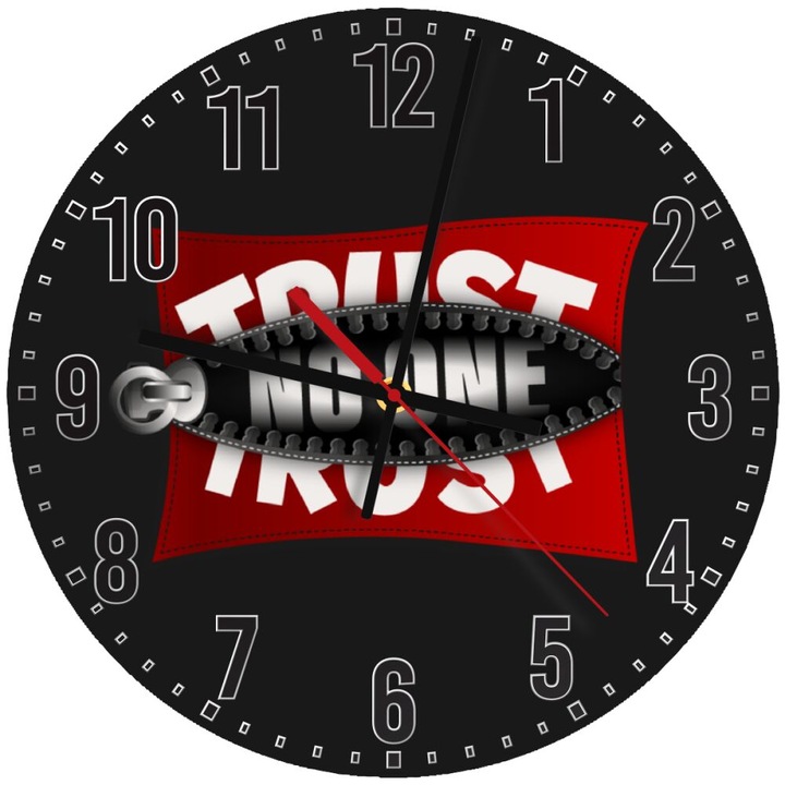 Ceas de perete din lemn 30cm, mecanism quartz, montare pe perete, culoare naturala