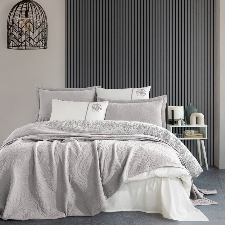 Ágyneműhuzat 2 főre, LX6523 modell, 100% pamut, 7 darab