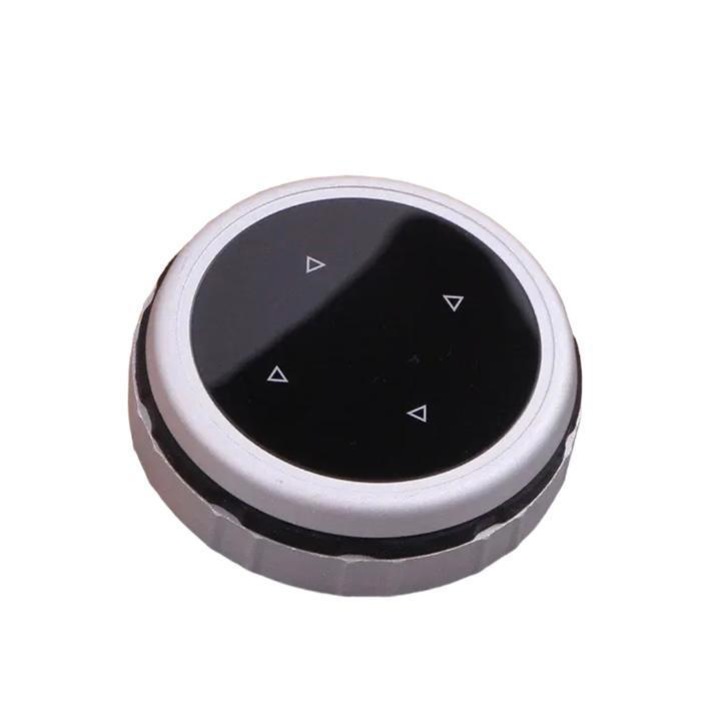 iDrive multimédiás gomb, fényes fekete, BMW F sorozat F07 F10 F11 F24 F30 F34