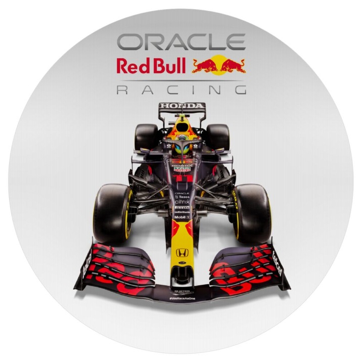 Redbull Racing Team F1, Mousepad rotund 20cm