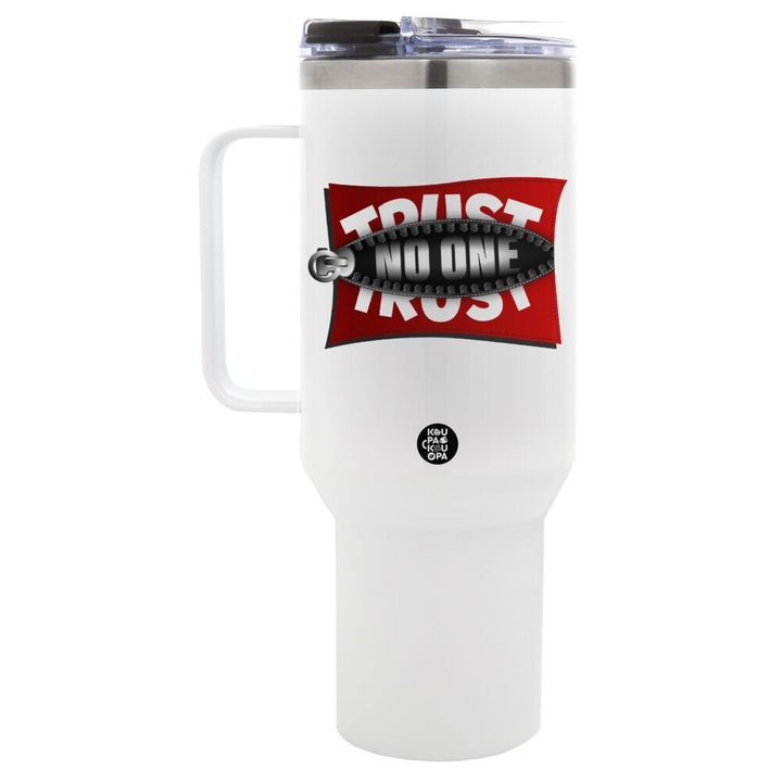 Tumbler din inox, 1,2L, capac rotativ, 40oz, multicolor