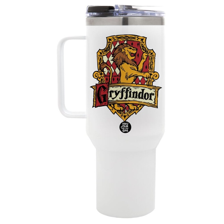 Cana termica Gryffindor, 1,2L, inox, capac rotativ, 40oz