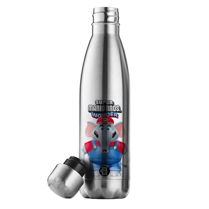 Termos din inox, 500ml, design ergonomic, izolatie avansata, fara BPA