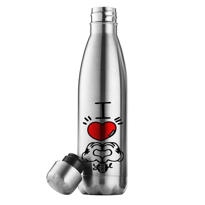 Termos din inox, 500ml, design ergonomic, izolatie avansata, fara BPA