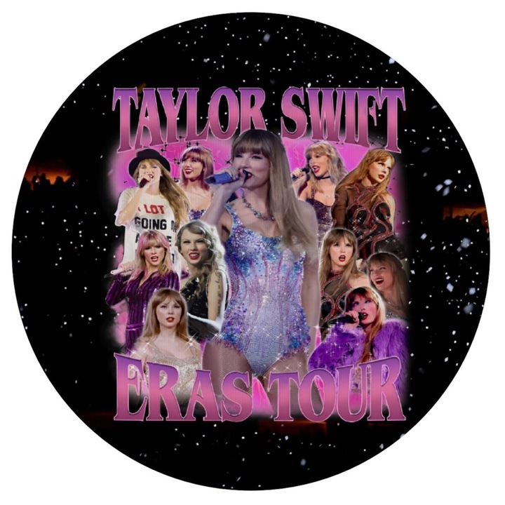 Mousepad rotund 20cm, material silicon, grosime 3mm, antiderapant