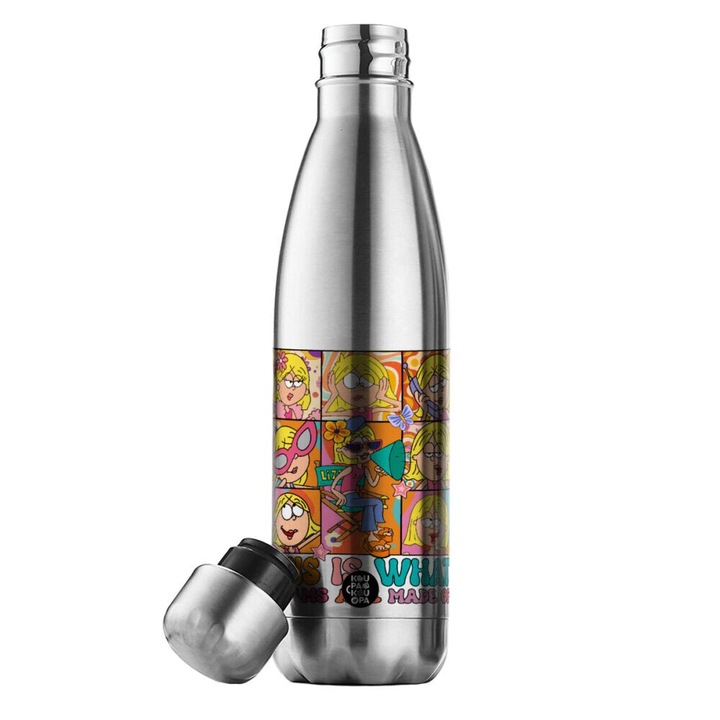 Termos din inox, 500ml, design ergonomic, izolatie avansata, fara BPA