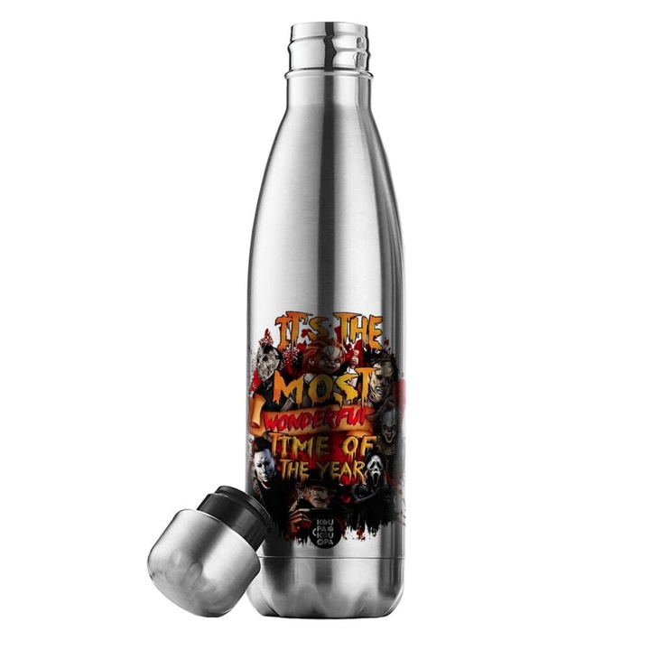 Termos din inox, 500ml, design ergonomic, izolatie avansata, fara BPA