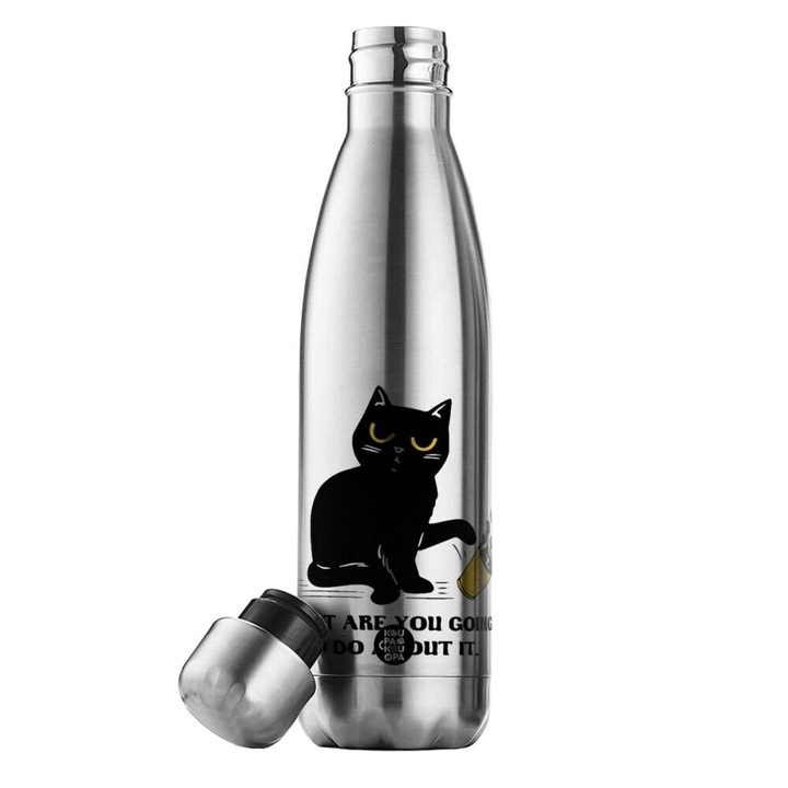Termos din inox, 500ml, design ergonomic, izolatie avansata, fara BPA