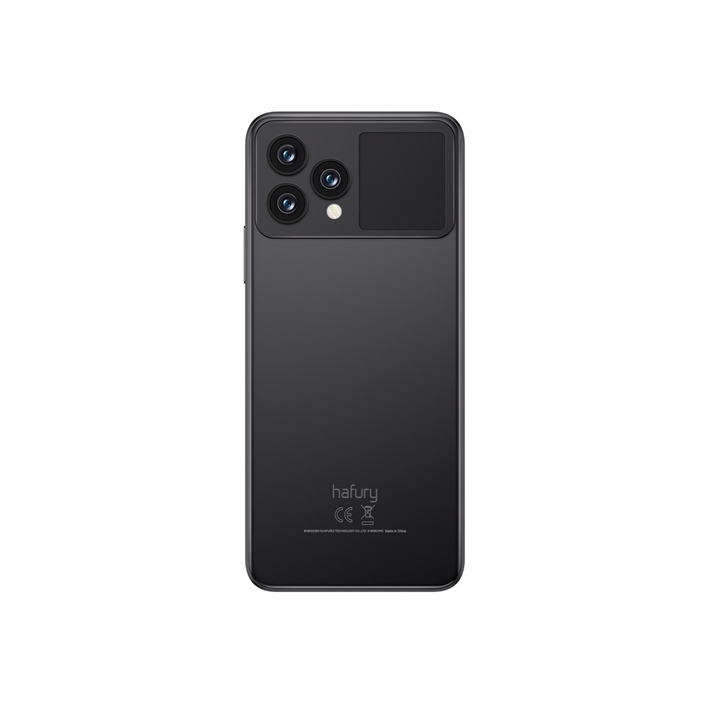 Telefon mobil Cubot Hafury V1, 4G, 6.58" FHD+, 16GB RAM(8GB+ 8GB extensibil), 256GB ROM, Negru