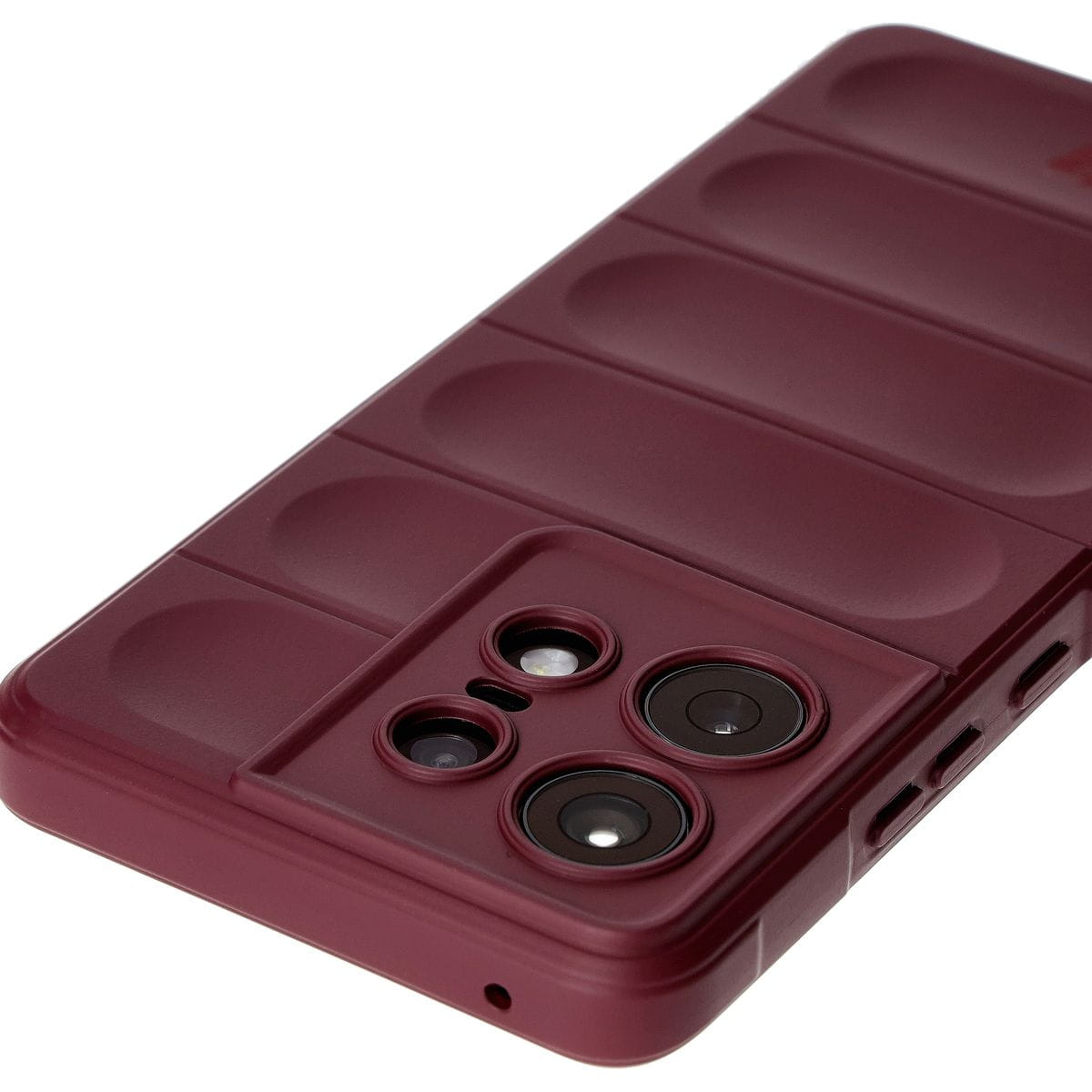 Husa Bizon Case Tur pentru Motorola Edge 50 Pro, violet inchis