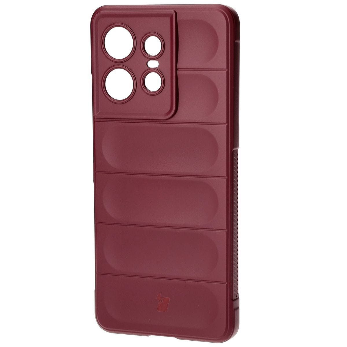 Husa Bizon Case Tur pentru Motorola Edge 50 Pro, violet inchis