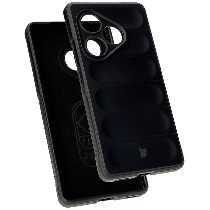Bizon Case Tour за Realme GT 6 / GT 6T / GT Neo 6 / GT Neo 6 SE, черен