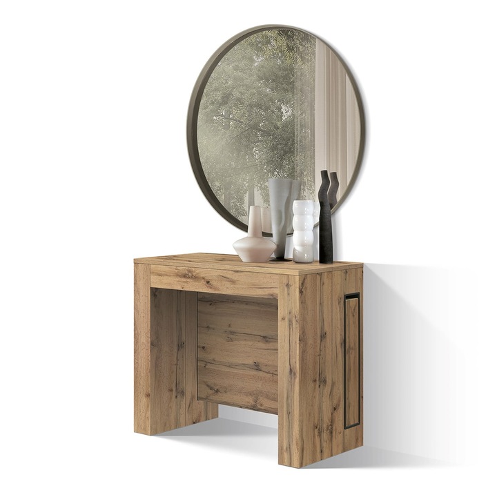 Consola extensibila tip masa Rimini - rustic integral