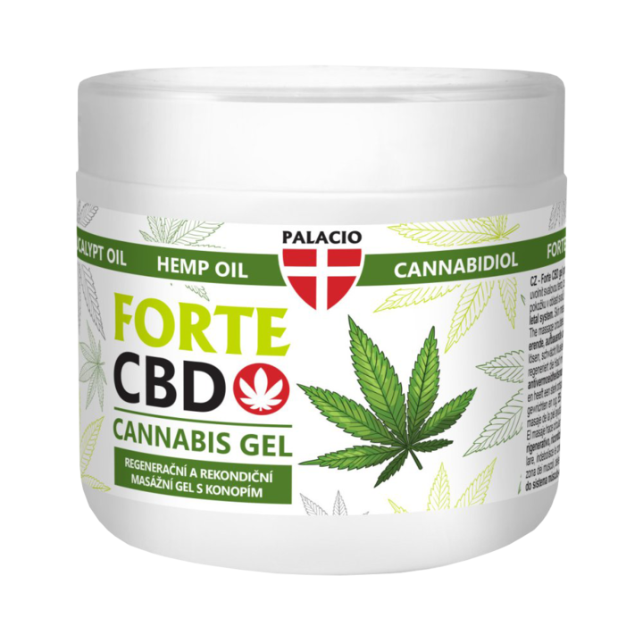 CBD masszázsgél, Palacio, 600 ml