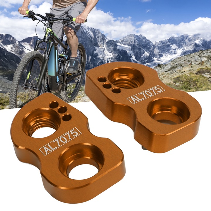 Kerékpár V fék hosszabbító ülés, Jormftte, alumínium, 10mm, 56g