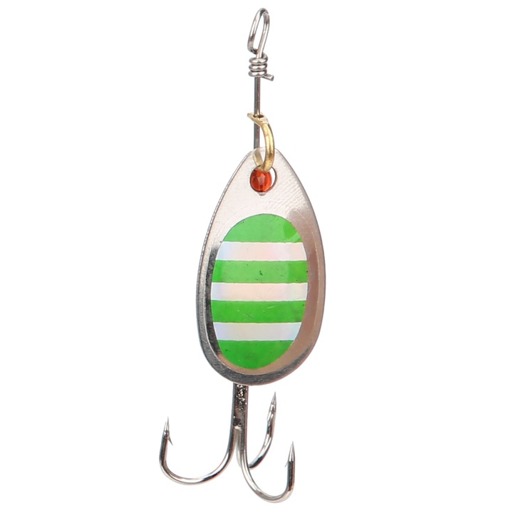 10 db Jormftte mesterséges csali készlet, fém, többszínű, 16x8x3cm