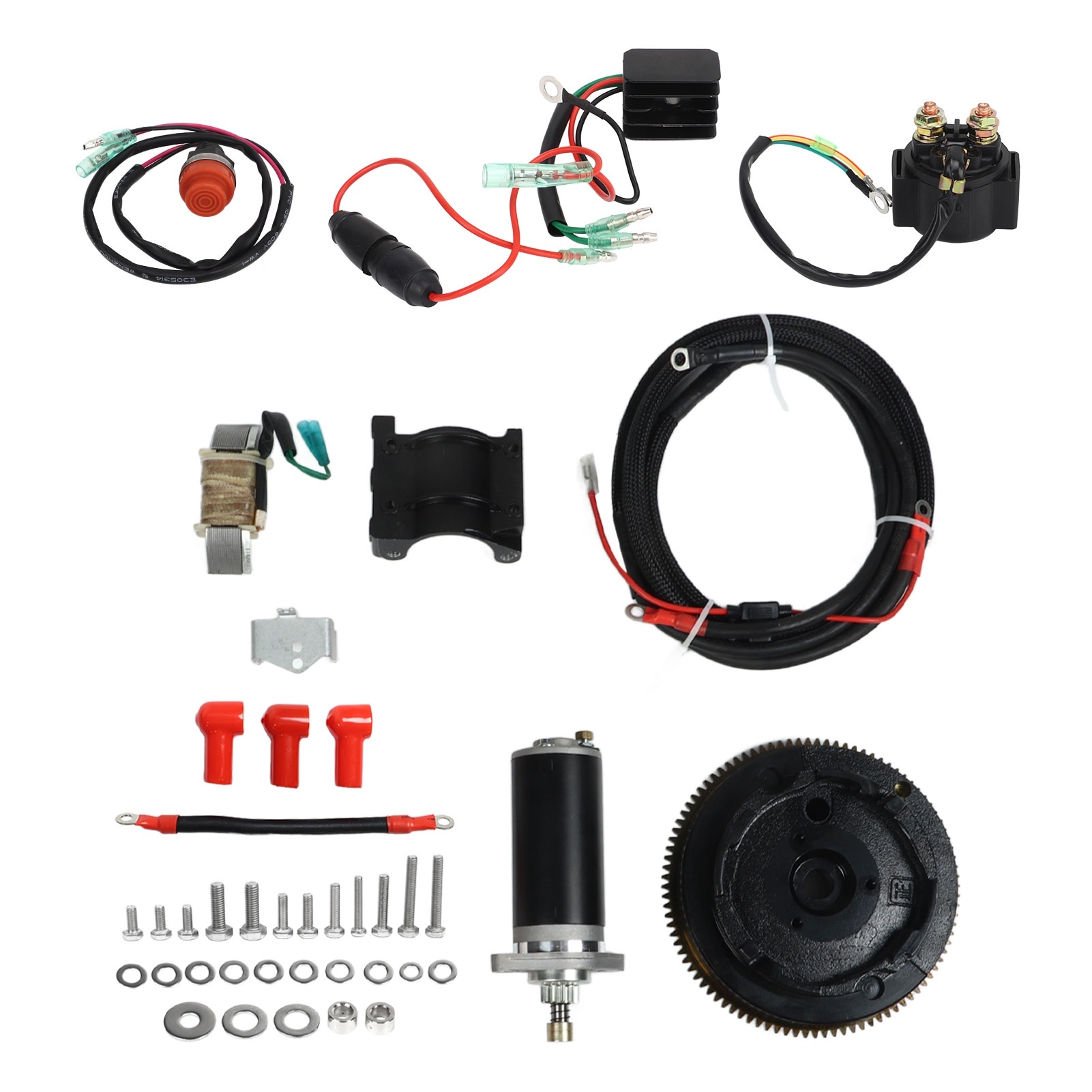 ETC車載器 RemiNOUEDEN ETC Kit de pornire electrica pentru motor de barca, longziming, 2