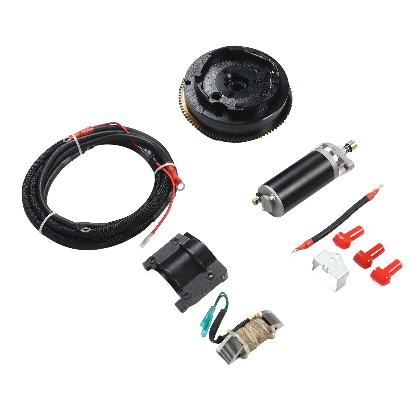 Kit de pornire electrica pentru motor de barca, longziming, 2